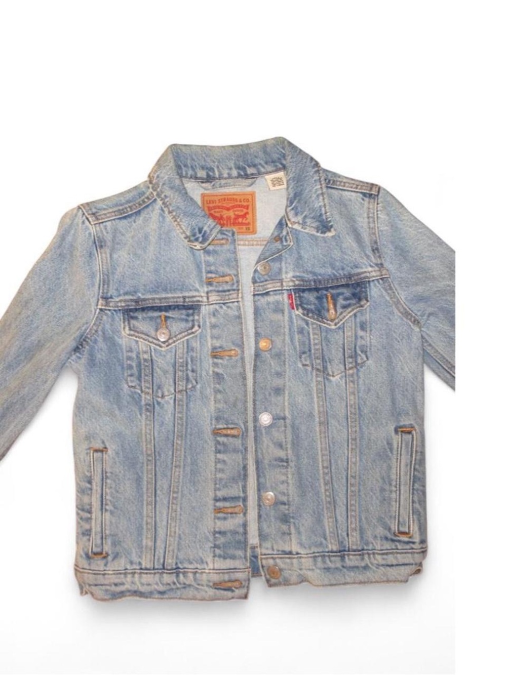 Levi’s Original Trucker Denim Jacket Light Wash – Women’s XS